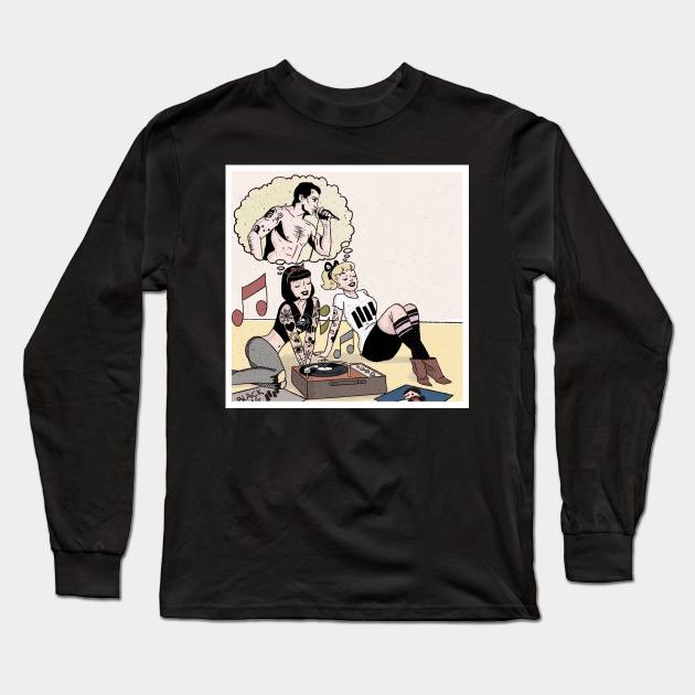 Dreaming of Henry Long Sleeve T-Shirt by HEcreative